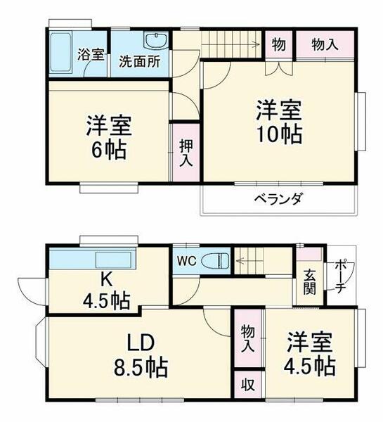detached 埼玉県児玉郡上里町大字七本木
地図を見る