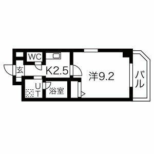 ノーブルコート 203｜愛知県名古屋市千種区今池５丁目(賃貸マンション1K・2階・30.48㎡)の写真 その1