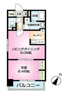 ファーストクラス中央インター 610｜新潟県新潟市中央区湖南(賃貸マンション1LDK・6階・43.14㎡)の写真 その2