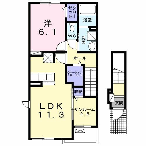 同じ建物の物件間取り写真 - ID:227081341624