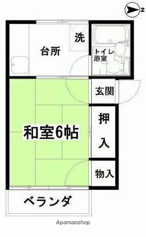 同じ建物の物件間取り写真 - ID:207001164073