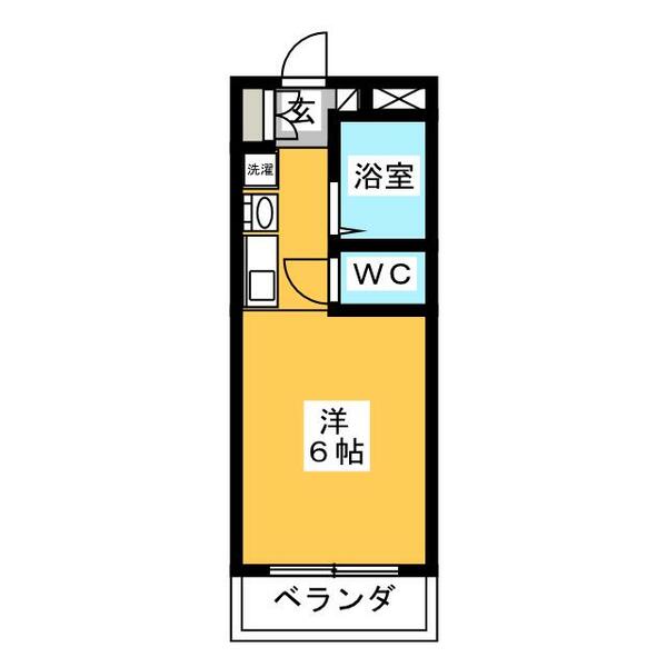 東京都八王子市小比企町(賃貸マンション1R・3階・18.90㎡)の写真 その2