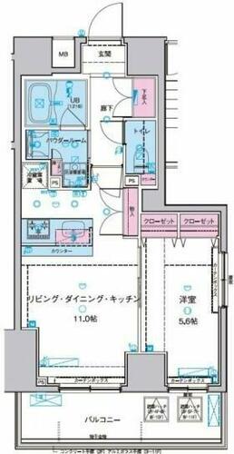 同じ建物の物件間取り写真 - ID:213102010511