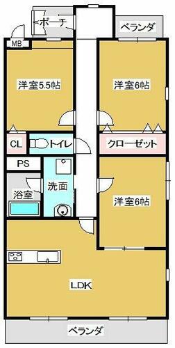 同じ建物の物件間取り写真 - ID:223032235262