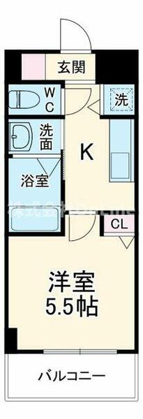 （仮称）東花園ＰＪ｜大阪府東大阪市吉田６丁目(賃貸マンション1K・5階・21.70㎡)の写真 その2