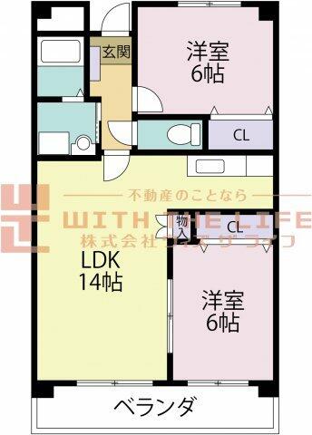 同じ建物の物件間取り写真 - ID:240027985170