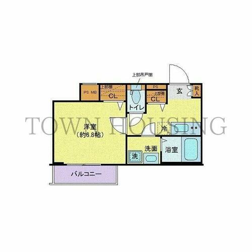 同じ建物の物件間取り写真 - ID:213103429423