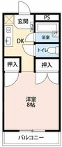 丸七コーポⅢ 503 ｜ 愛知県額田郡幸田町大字深溝字東貫物（賃貸アパート1K・4階・26.47㎡） その2