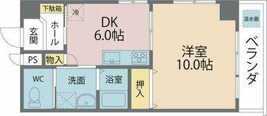 グランフロント東吉野 503｜徳島県徳島市東吉野町２丁目(賃貸マンション1DK・5階・25.92㎡)の写真 その2