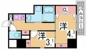 神戸市須磨区戸政町１丁目 10階建 築5年のイメージ