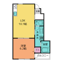 ＭｉＲＡＩ 101 ｜ 愛知県東海市加木屋町松之内（賃貸アパート1LDK・1階・37.22㎡） その2