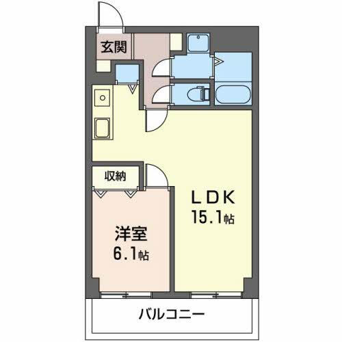 同じ建物の物件間取り写真 - ID:220003057601