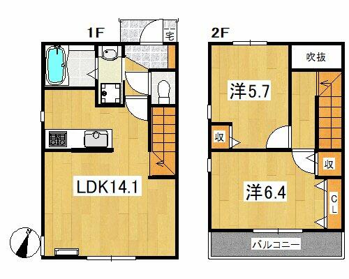 （仮称）石神井台７丁目計画 0101｜東京都練馬区石神井台７丁目(賃貸タウンハウス2LDK・--・60.45㎡)の写真 その1