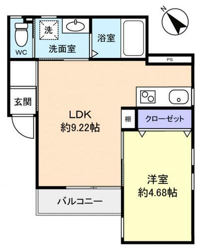 同じ建物の物件間取り写真 - ID:212039945896