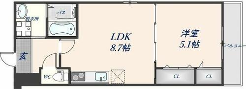 同じ建物の物件間取り写真 - ID:227081373576