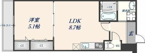 同じ建物の物件間取り写真 - ID:227081373563