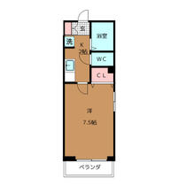 東京都世田谷区若林２丁目（賃貸マンション1K・2階・22.79㎡） その2