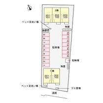 ベルファミーユⅦ 101 ｜ 岐阜県岐阜市南鶉１丁目（賃貸アパート1LDK・1階・50.01㎡） その3