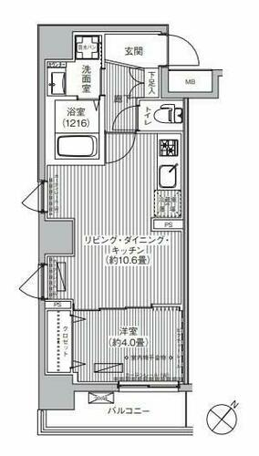 同じ建物の物件間取り写真 - ID:213101709729