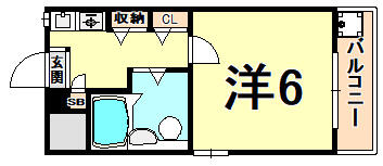 同じ建物の物件間取り写真 - ID:228045180442