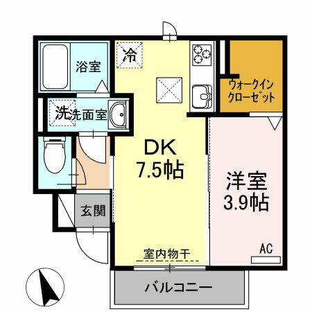 同じ建物の物件間取り写真 - ID:221010663435