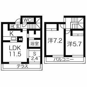 あんじゅの間取り