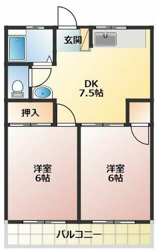 同じ建物の物件間取り写真 - ID:223032149614