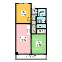 リンピア中道  ｜ 愛知県犬山市大字犬山字中道（賃貸マンション2LDK・3階・48.60㎡） その2