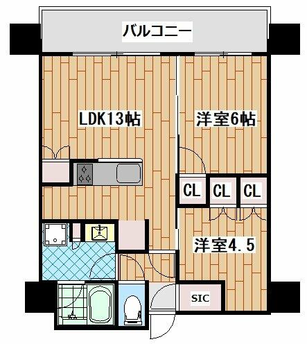 同じ建物の物件間取り写真 - ID:214054925589