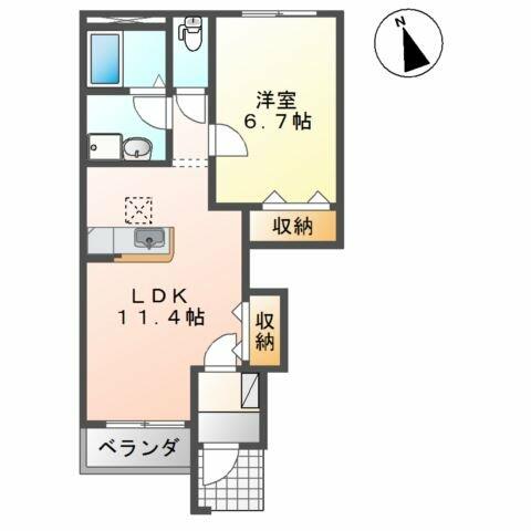 同じ建物の物件間取り写真 - ID:222016520439