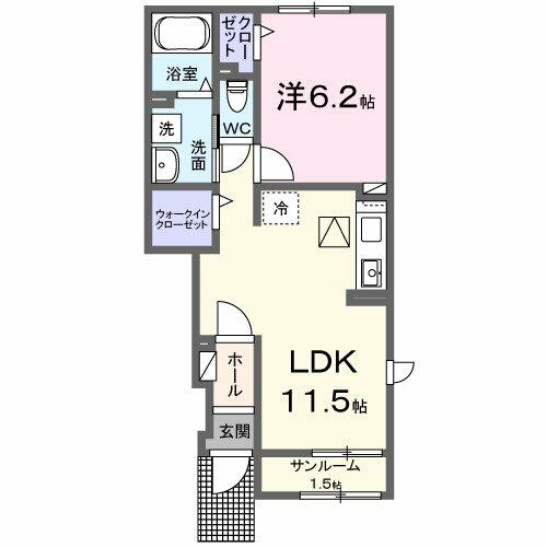 同じ建物の物件間取り写真 - ID:223032151649