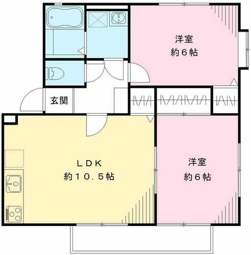 同じ建物の物件間取り写真 - ID:208009355338