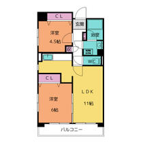 Ｃｒｅａ名駅南  ｜ 愛知県名古屋市中村区名駅南５丁目（賃貸マンション2LDK・2階・48.60㎡） その2