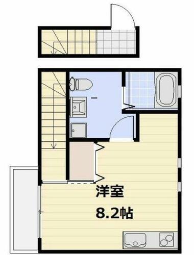 同じ建物の物件間取り写真 - ID:211046732575