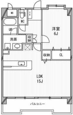 サンフラッツ東平の間取り