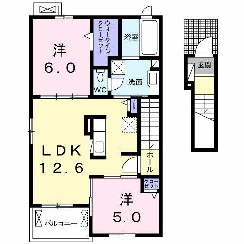 同じ建物の物件間取り写真 - ID:223032435528