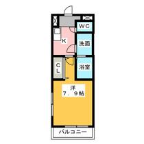 アヴァンティ  ｜ 愛知県名古屋市南区浜田町４丁目（賃貸アパート1K・2階・25.37㎡） その2