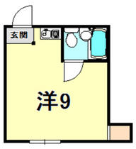 れじでんしあ甲東園 302 ｜ 兵庫県西宮市上大市１丁目（賃貸マンション1R・3階・19.00㎡） その2