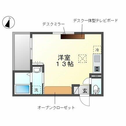 同じ建物の物件間取り写真 - ID:223032084800