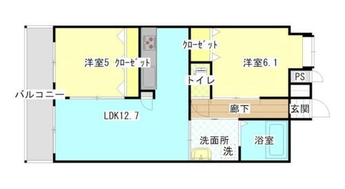 同じ建物の物件間取り写真 - ID:240027792217