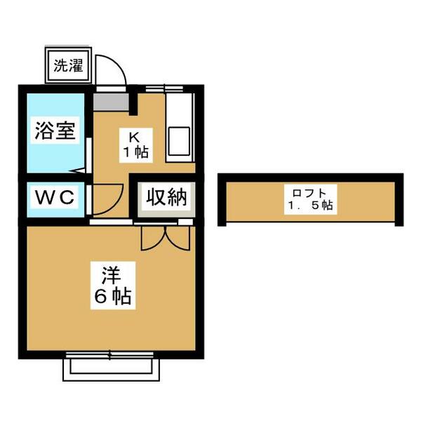 マツミハイムＡ｜神奈川県横浜市神奈川区松見町２丁目(賃貸アパート1K・2階・17.82㎡)の写真 その2