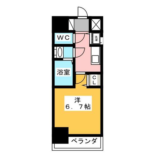 プレサンス金山デュアル_間取り_0