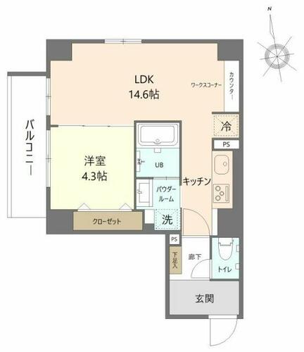 同じ建物の物件間取り写真 - ID:213102062098