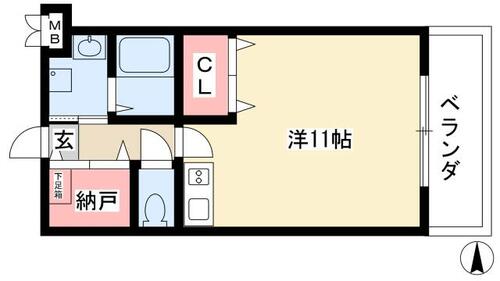 同じ建物の物件間取り写真 - ID:223029201409