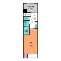 アビタシオン米ヶ袋  ｜ 宮城県仙台市青葉区米ケ袋２丁目（賃貸アパート1SK・2階・41.74㎡） その2