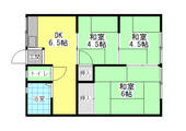 北九州市小倉南区志井１丁目 2階建 築44年のイメージ