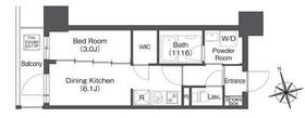 ＣＡＶＡＮＡ新宿夏目坂  ｜ 東京都新宿区原町３丁目（賃貸マンション1DK・5階・26.07㎡） その2