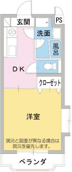 リバティーパル 205｜静岡県富士市蓼原町(賃貸マンション1DK・2階・30.29㎡)の写真 その2
