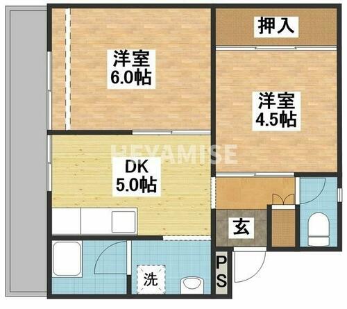 同じ建物の物件間取り写真 - ID:242001480580