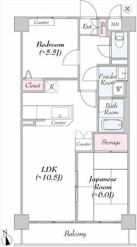 同じ建物の物件間取り写真 - ID:214055147634